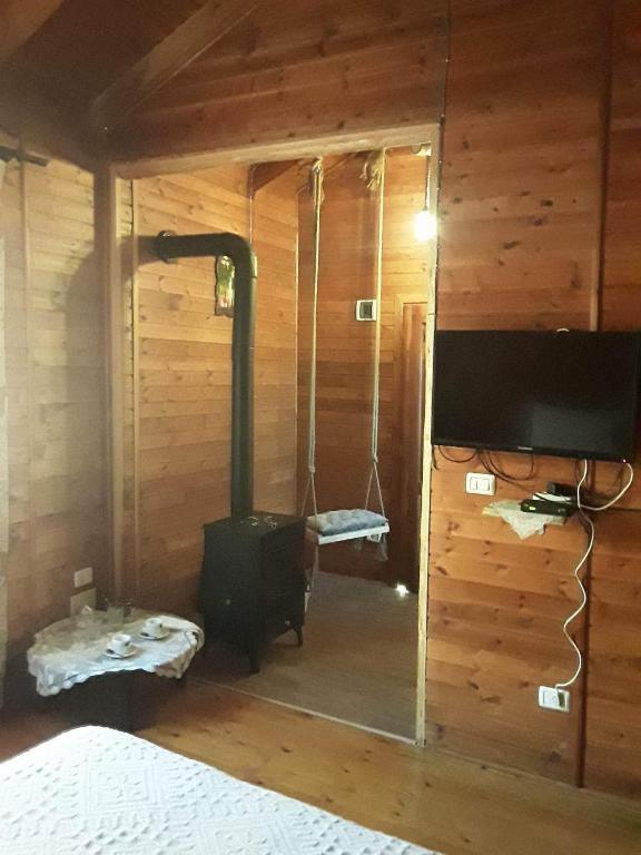 Koupelna v ubytování Gioia Resort