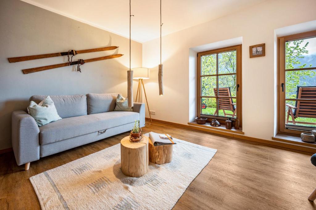 Część wypoczynkowa w obiekcie Valentin36 Apartment Raschötz