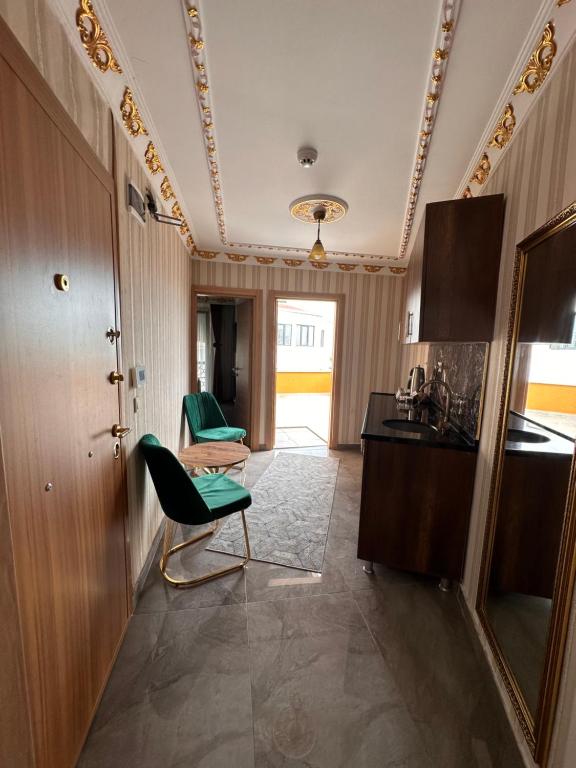 Kuchyň nebo kuchyňský kout v ubytování fafsuitehome