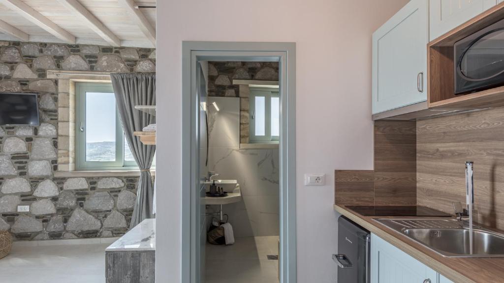 Koupelna v ubytování Thea Sunset Suites