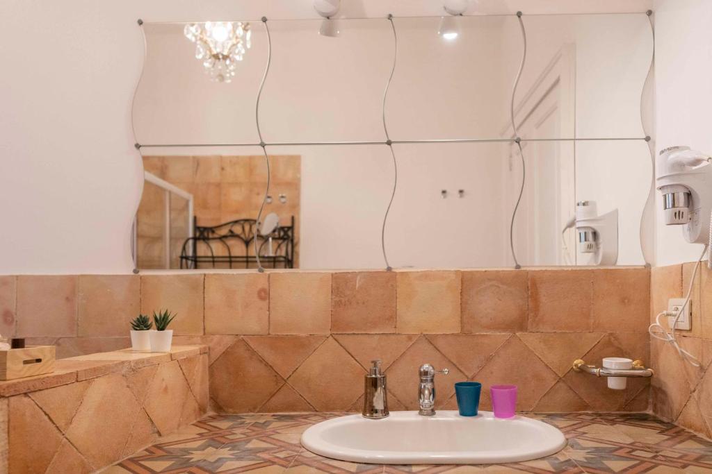 Koupelna v ubytování B&B Bellini