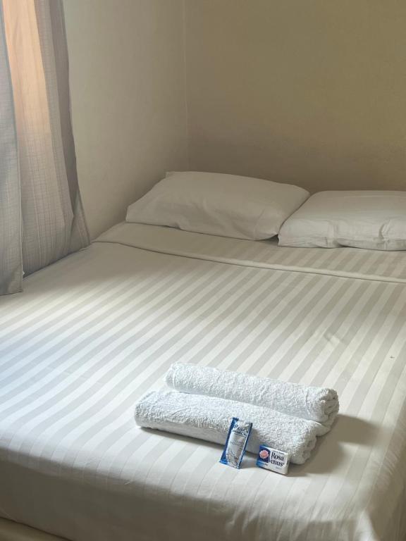 Postel nebo postele na pokoji v ubytování posada cándita