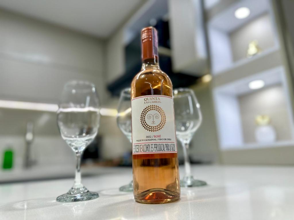 Nápoje v ubytování Apartamento luxury Girardot