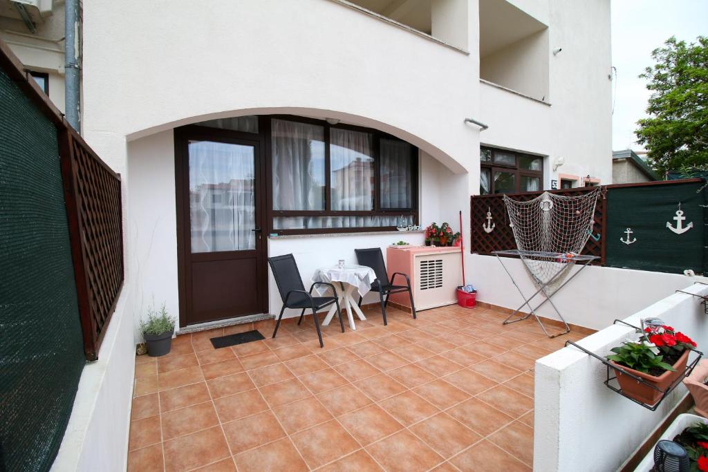 Balkón nebo terasa v ubytování Apartment Svid