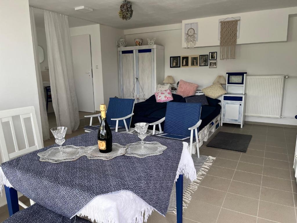 Kuchyň nebo kuchyňský kout v ubytování Apartmán Michaela