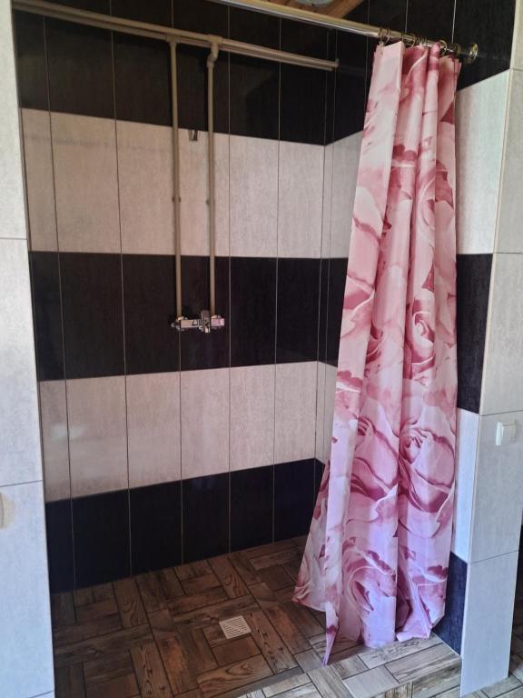 Koupelna v ubytování Hotel Novoe Shale
