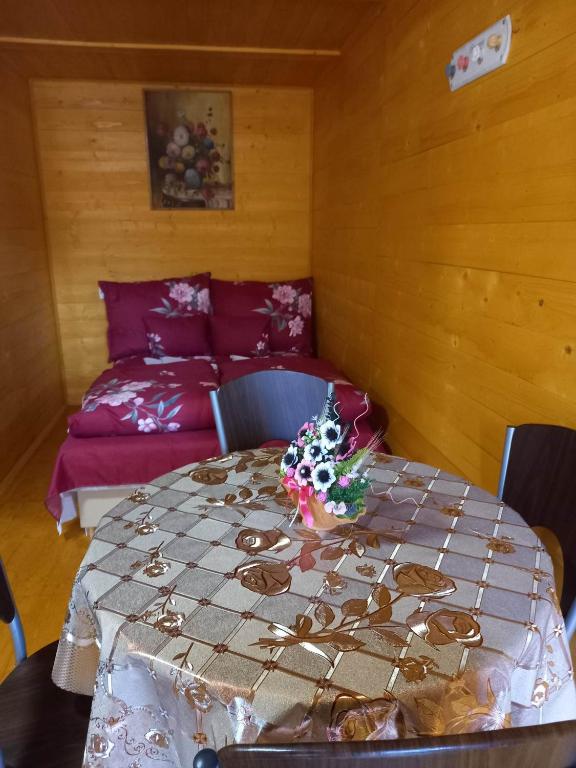 Posteľ alebo postele v izbe v ubytovaní Hobby Vendégház