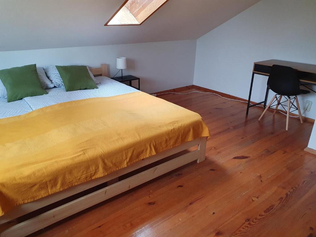 Postel nebo postele na pokoji v ubytování Surf Inn