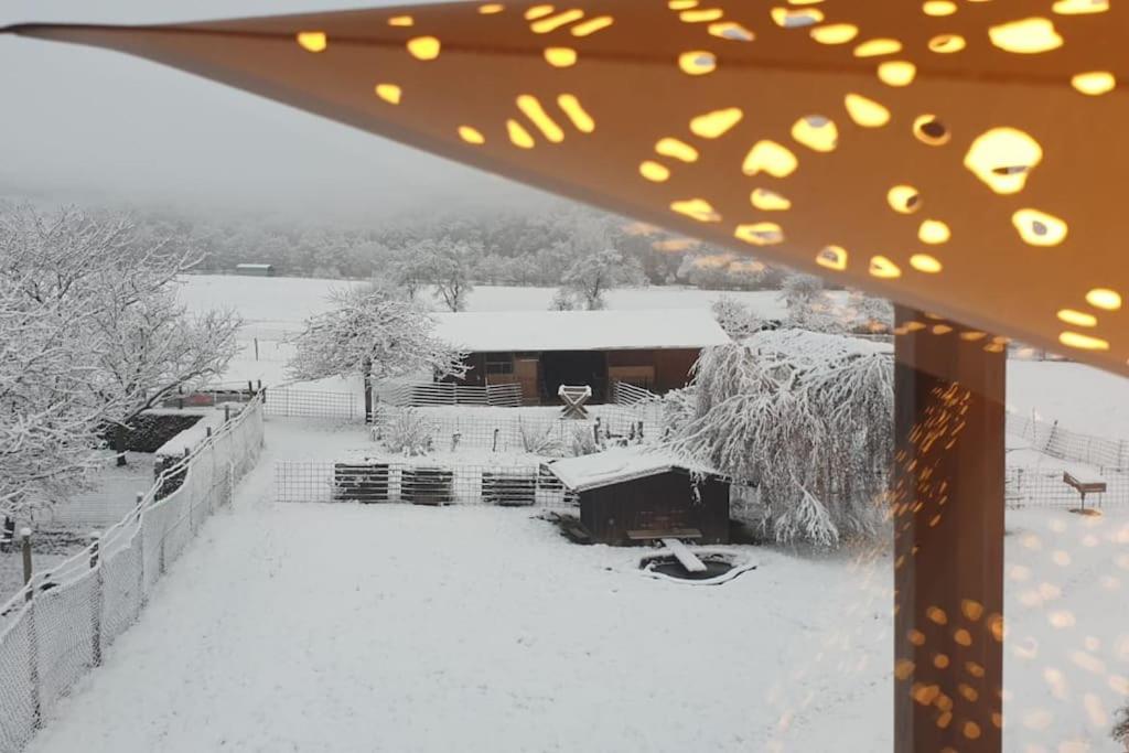 Oma Lina Haus - 4 SZ 2 Bäder großer Garten und Infrarot-Sauna v zimě