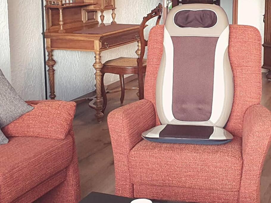 Posezení v ubytování Oma Lina Haus - 4 SZ 2 Bäder großer Garten und Infrarot-Sauna