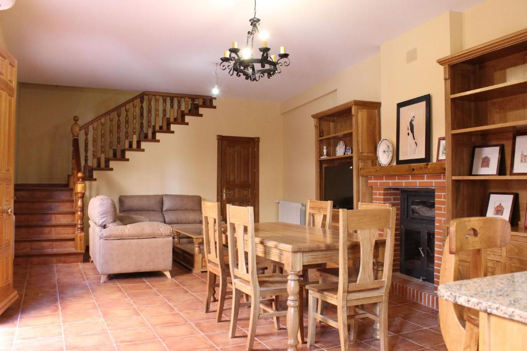 Posezení v ubytování Casa Rural Señorio de Quevedo