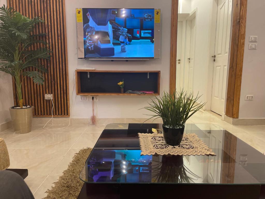 TV a/nebo společenská místnost v ubytování 3bedroom family apartment