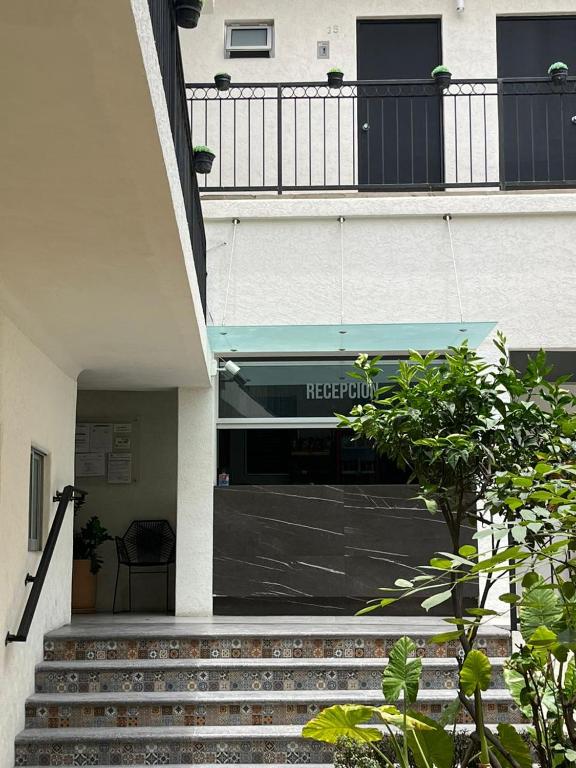 Balkón nebo terasa v ubytování Hotel Gallo