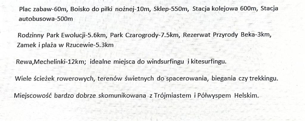 Fotografie z fotogalerie ubytování Całoroczny domek - bliźniak v destinaci Mrzezino