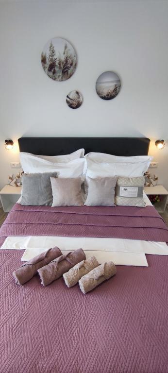 Postel nebo postele na pokoji v ubytování Rooms Lucky