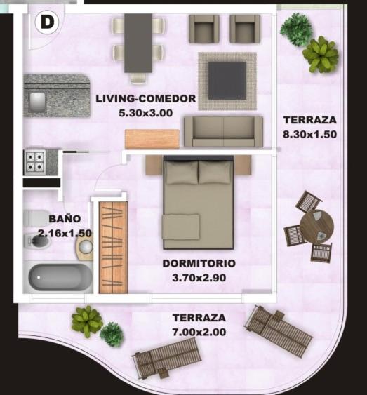 Categoría, excelente ubicación y full amenities! - Standaard Appartement Met één Slaapkamer