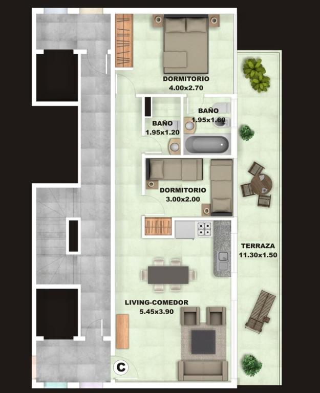 Categoría, excelente ubicación y full amenities! - Standaard Appartement Met Twee Slaapkamers