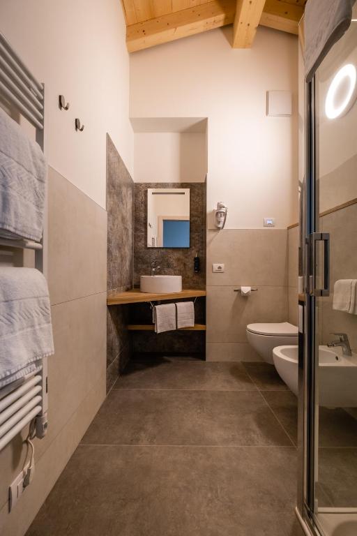 Ein Badezimmer in der Unterkunft Agriturismo al Comarel