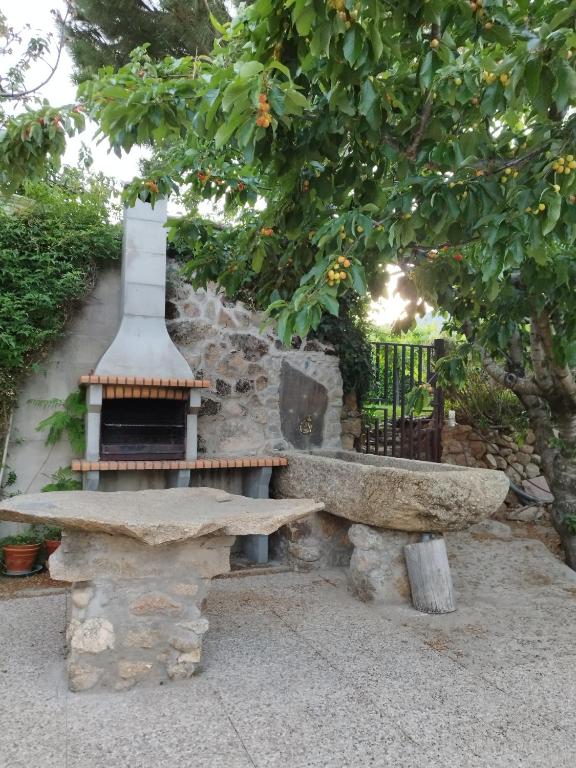 Jardín al aire libre en Complejo Rural Las Palomas