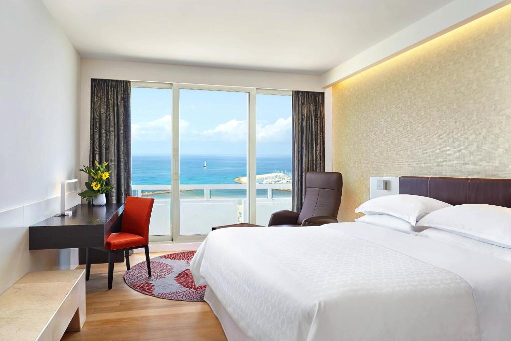 Sheraton Grand Tel Aviv - Quarto Queen Premium Com Vista Mar - Piso Médio