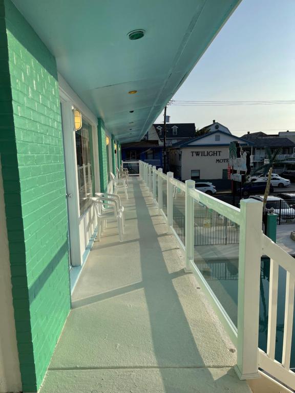 Balkón nebo terasa v ubytování Mango Motel Wildwood Beach & Boardwalk