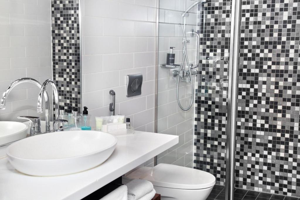Koupelna v ubytování Home Hotel Katajanokka