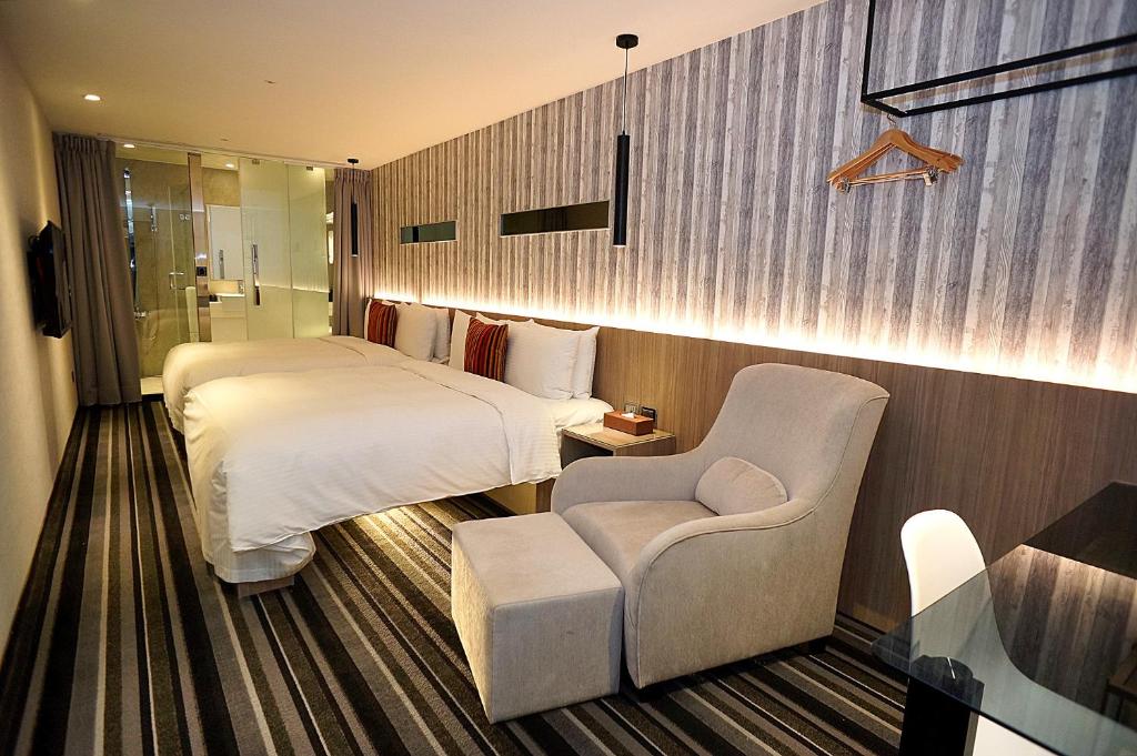Posezení v ubytování Via Hotel - Zhongxiao