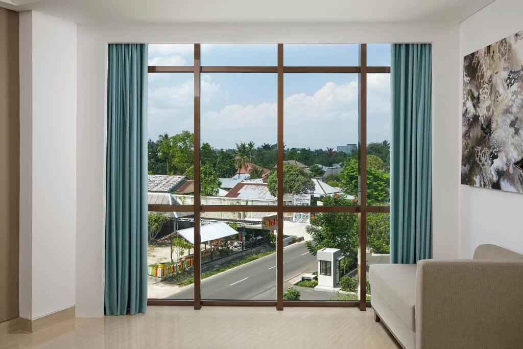 Balkón nebo terasa v ubytování Fairfield by Marriott Belitung