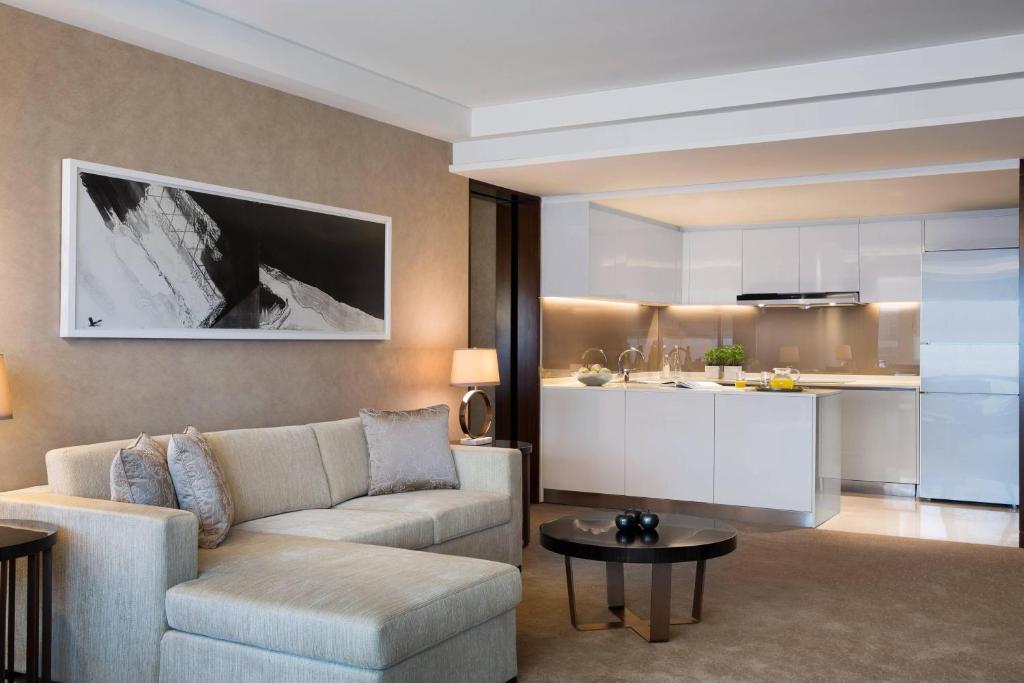 Posezení v ubytování JW Marriott Hotel Beijing Central