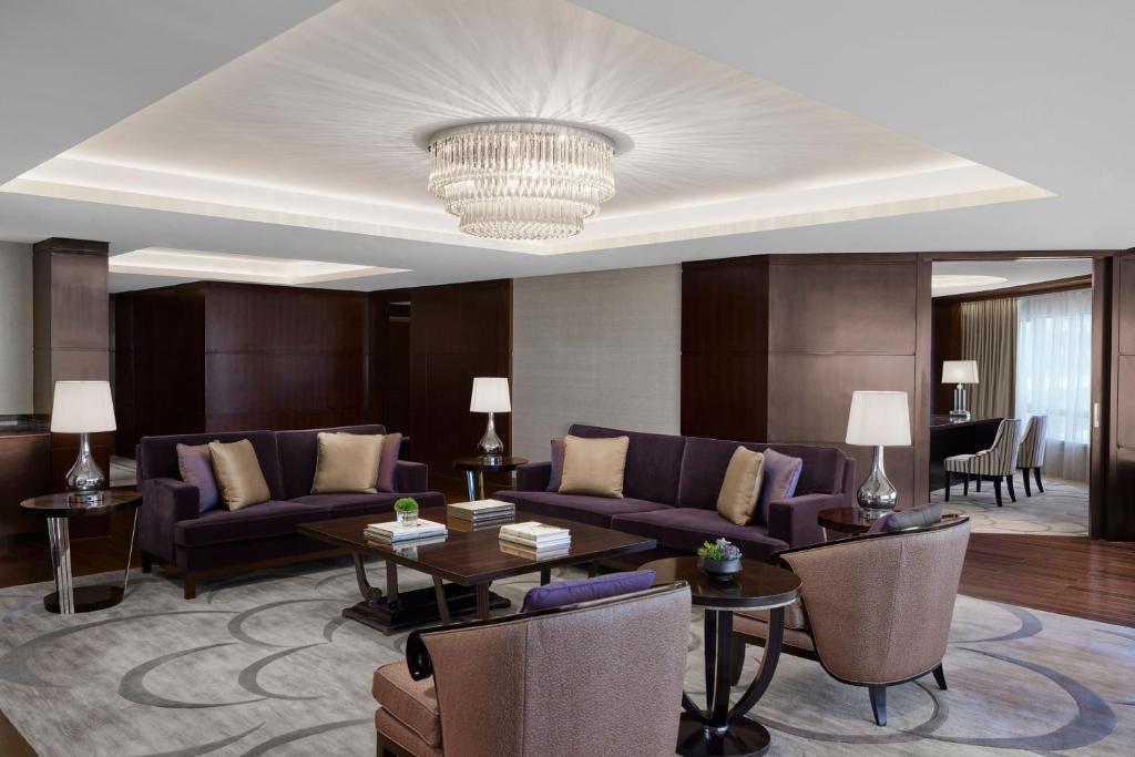Posezení v ubytování JW Marriott Hotel Beijing Central