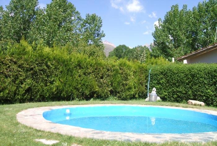 Bazén v ubytování Cabañas Pequeño Paraíso nebo v jeho okolí