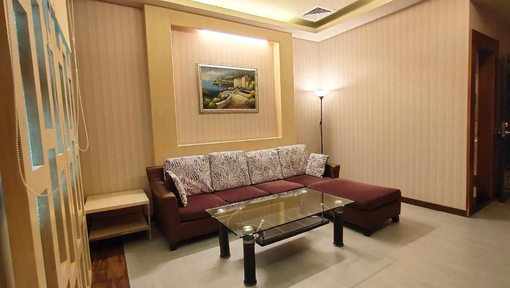 Posezení v ubytování Jin Yong Quan Spa Hotspring Resort