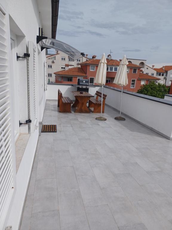 Balkon lub taras w obiekcie Caveromane