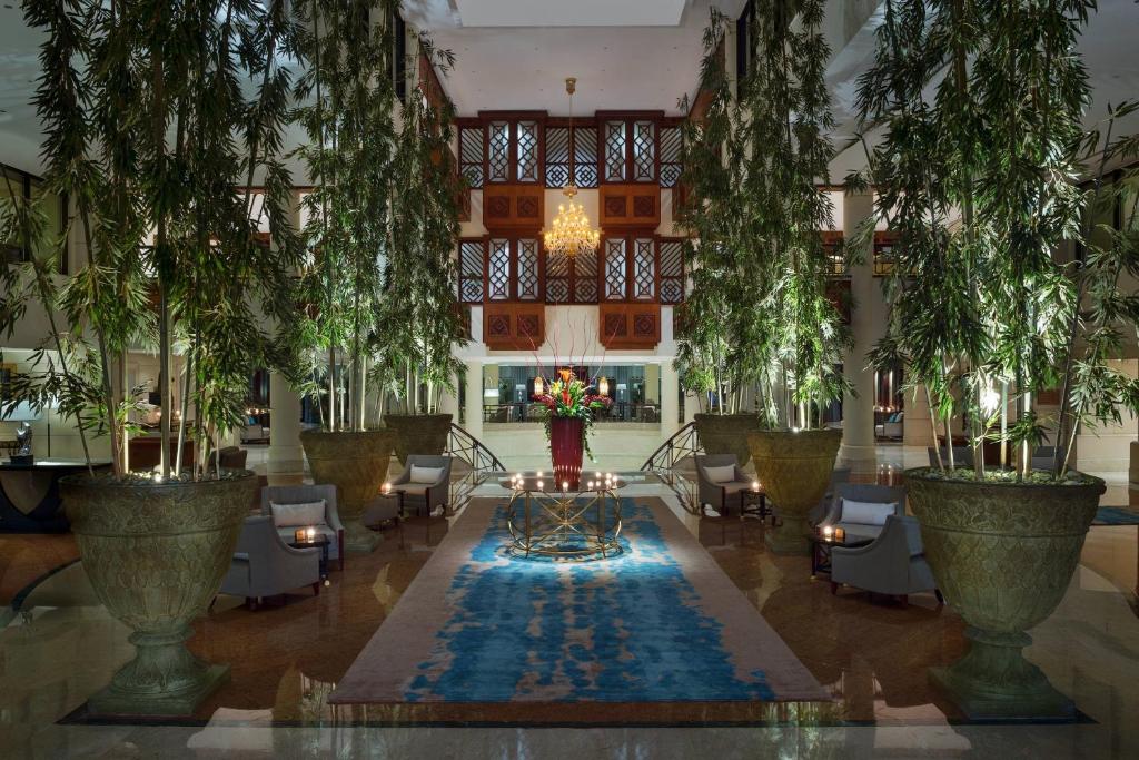 Bazén v ubytování Dead Sea Marriott Resort & Spa nebo v jeho okolí