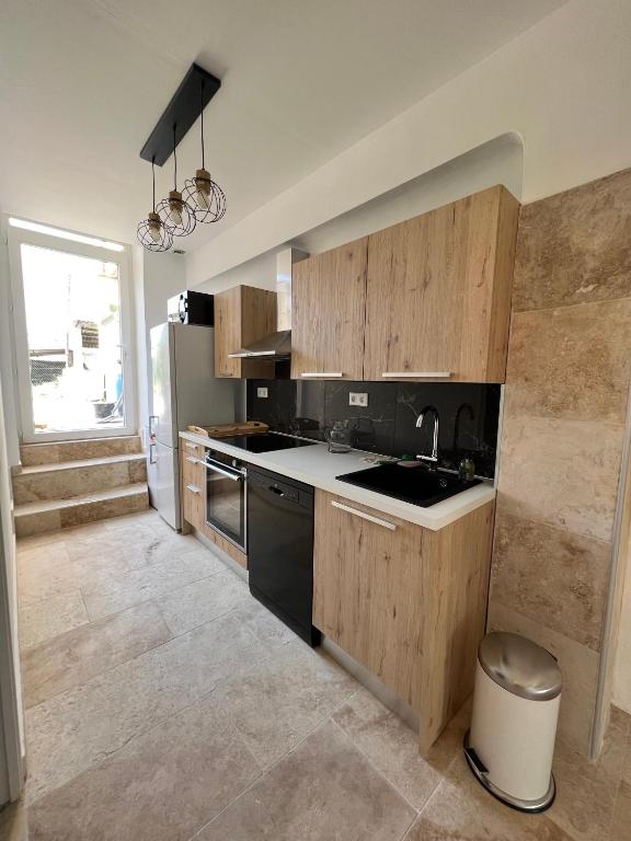 Kuchyňa alebo kuchynka v ubytovaní Appartements à la ferme