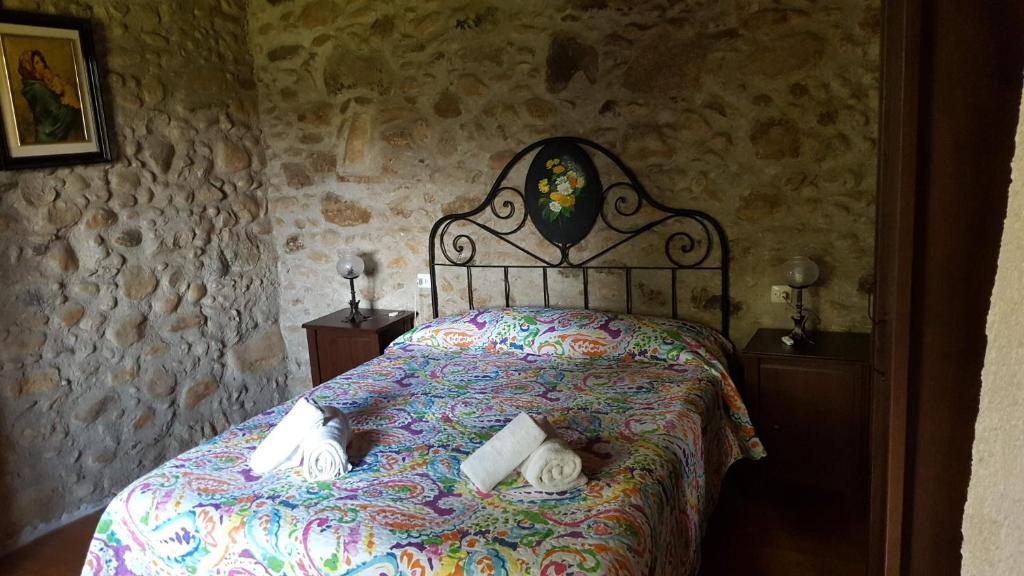 Postel nebo postele na pokoji v ubytování Can More El Pasteral Alojamiento Rural