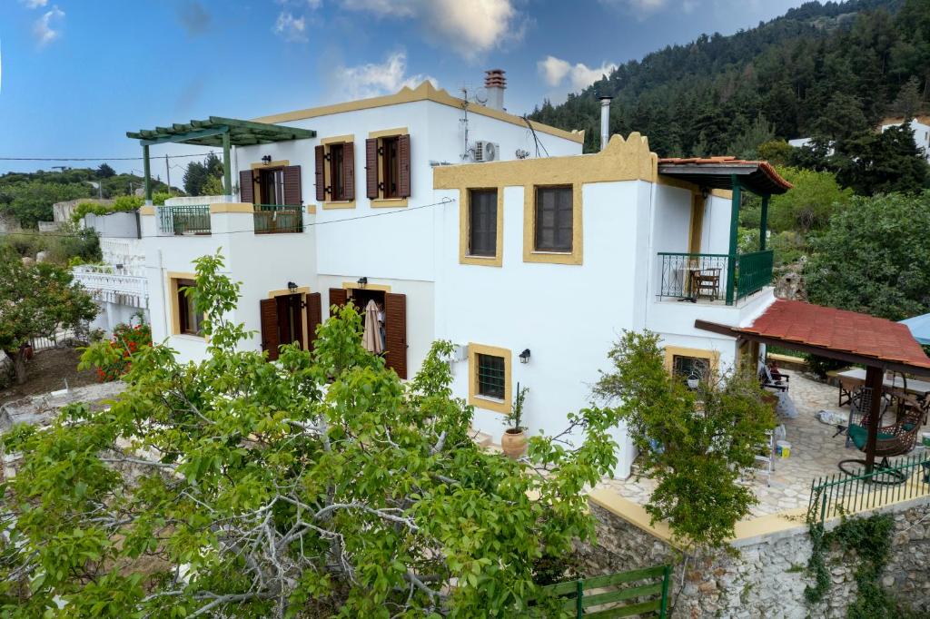 a villa with a view of the house at DIMIS ASOMATOS HOMES in Kos