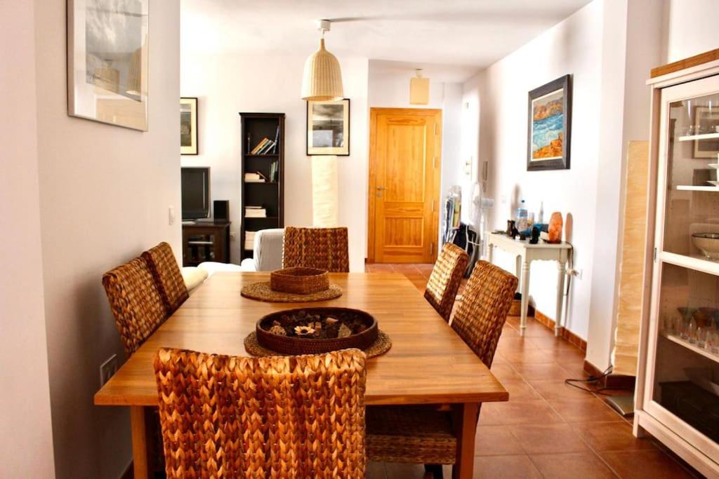 Η κουζίνα ή μικρή κουζίνα στο A un paso de la playa. Parque natural Cabo de Gata