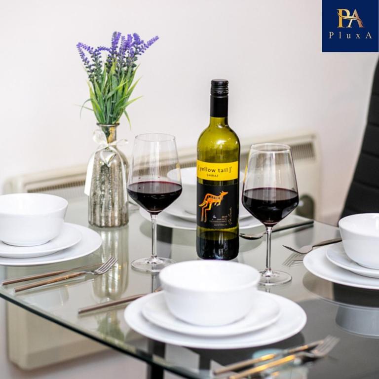 Nápoje v ubytování Peaceful Serviced Apartment - Pluxa The Zen