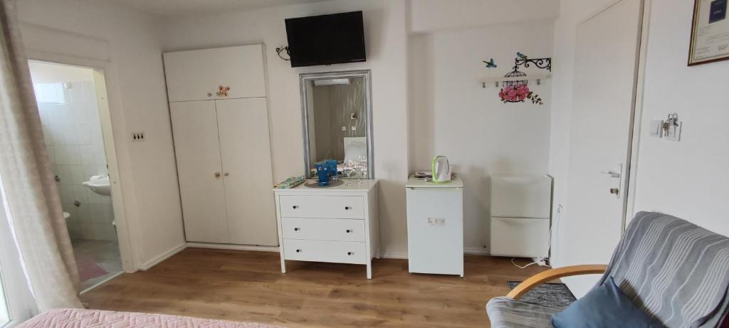 TV o dispositivi per l'intrattenimento presso Bicanic Apartments and Rooms