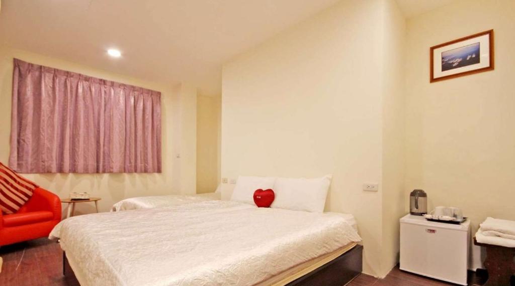 日月潭 -日月住館 - Quarto Duplo Deluxe Com 2 Camas De Casal