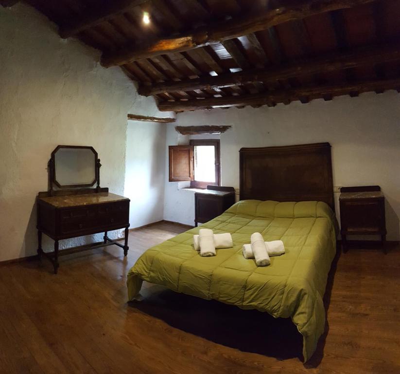 Postel nebo postele na pokoji v ubytování Can More El Pasteral Alojamiento Rural