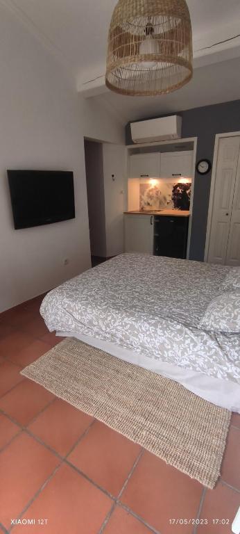 Postel nebo postele na pokoji v ubytování Villa féeric