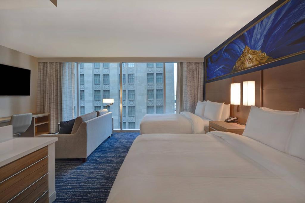 Residence Inn by Marriott New Orleans French Quarter Area/Cen B - Studio Plus Grand, 2 Queen, Vue Sur La Ville, Salle D'angle