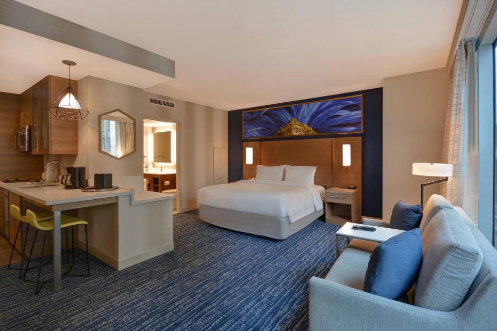 Residence Inn by Marriott New Orleans French Quarter Area/Cen B - Studio, 1 Roi