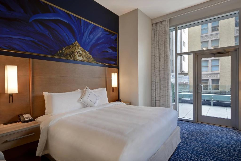 Residence Inn by Marriott New Orleans French Quarter Area/Cen B - Balcon Du 3e étage, Studio Plus Grand, 1 Roi, Vue De La Ville, Balcon