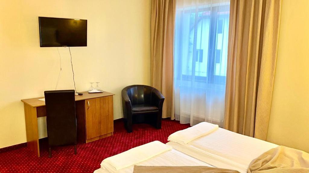 TV a/nebo společenská místnost v ubytování Hotel Termal