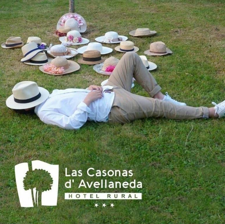 Zahrada ubytování Las Casonas de Avellaneda