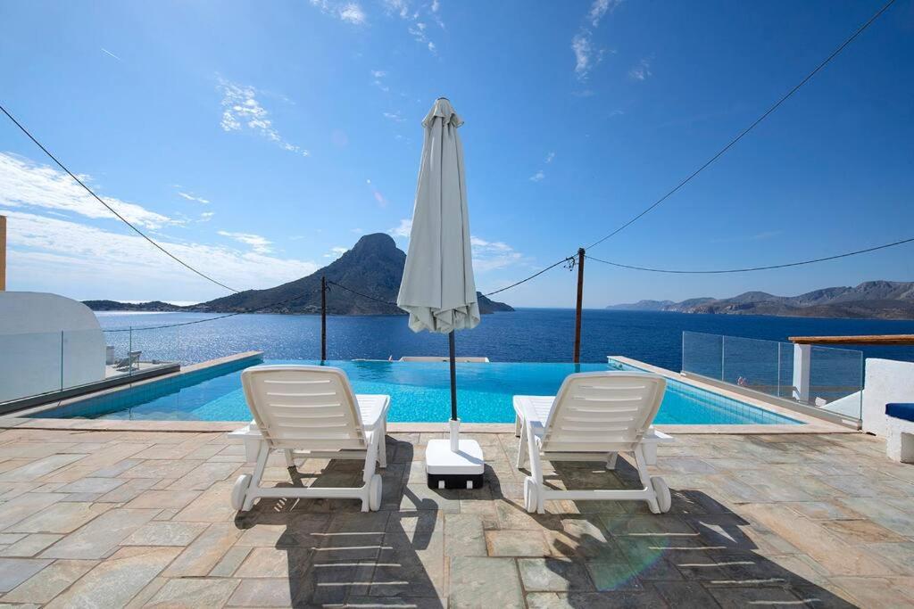 White Pearl Villa Kalymnos 2bdr & Private Pool, Kalymnos