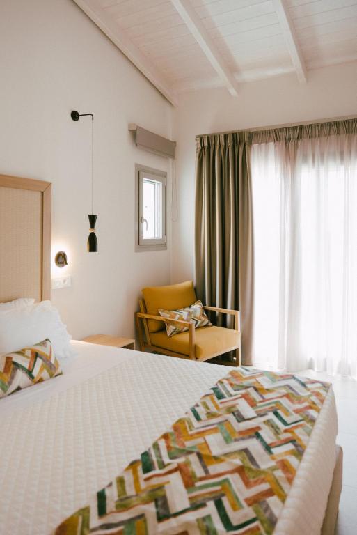 Voodi või voodid majutusasutuse Eterrano Seaside Retreat toas